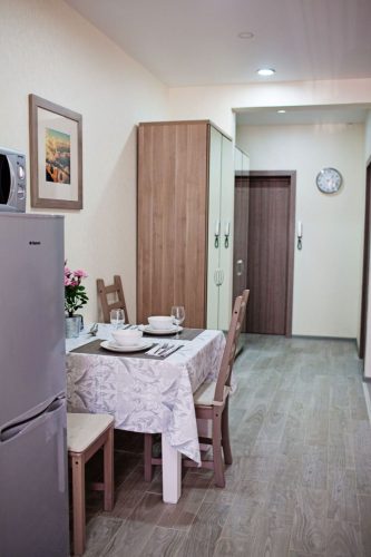 Двухкомнатная квартира с балконом